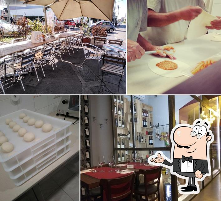 Gli interni di Sciura Maria panzerotti Viale Monza, 256