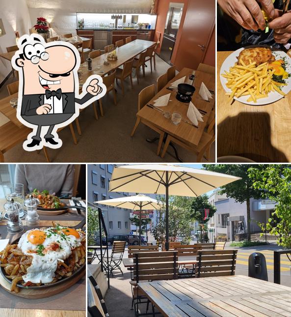Gli interni di Brauhaus Chuebelimoser