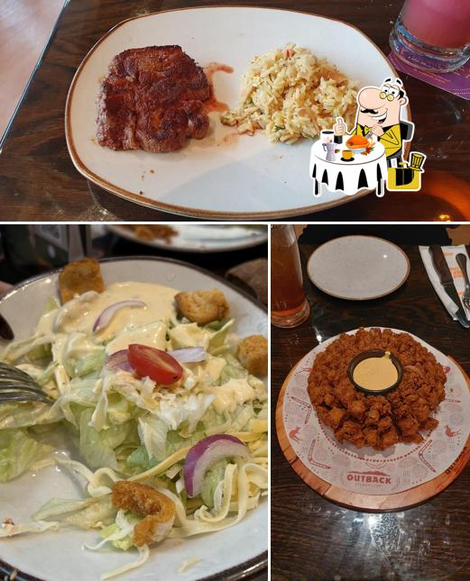 Comida em Outback Steakhouse