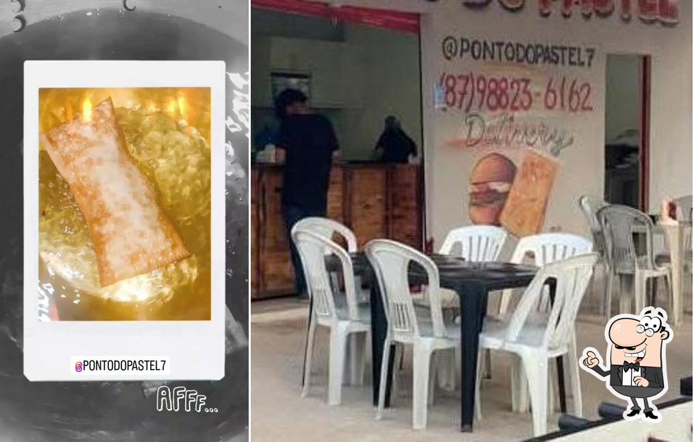 O interior do Ponto Do Pastel