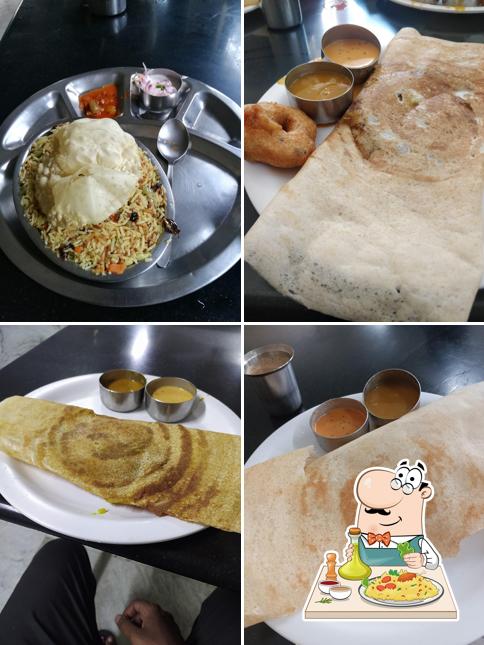 Masala dosa at Rajarajeswary Vegetarian Restaurant