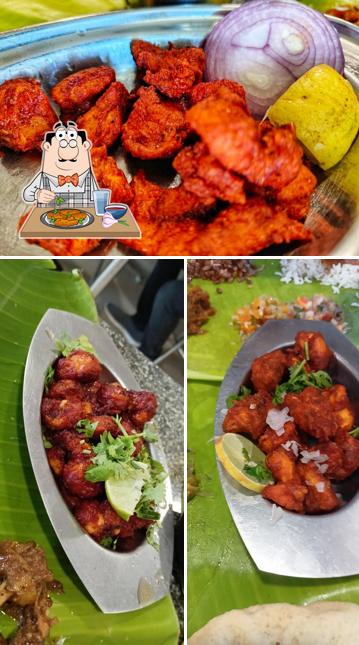 Chicken wings at Dhanam Mess