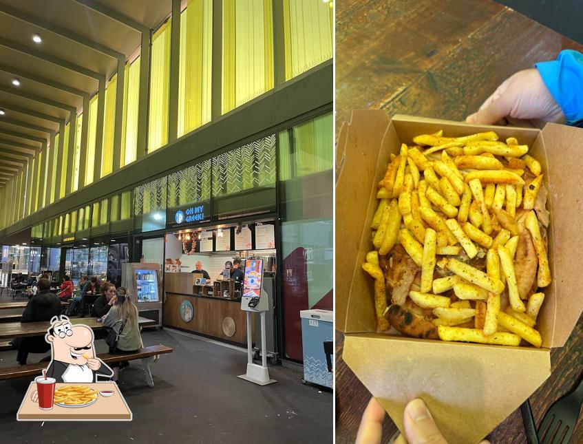 Patatine fritte al OH MY GREEK! Oerlikon