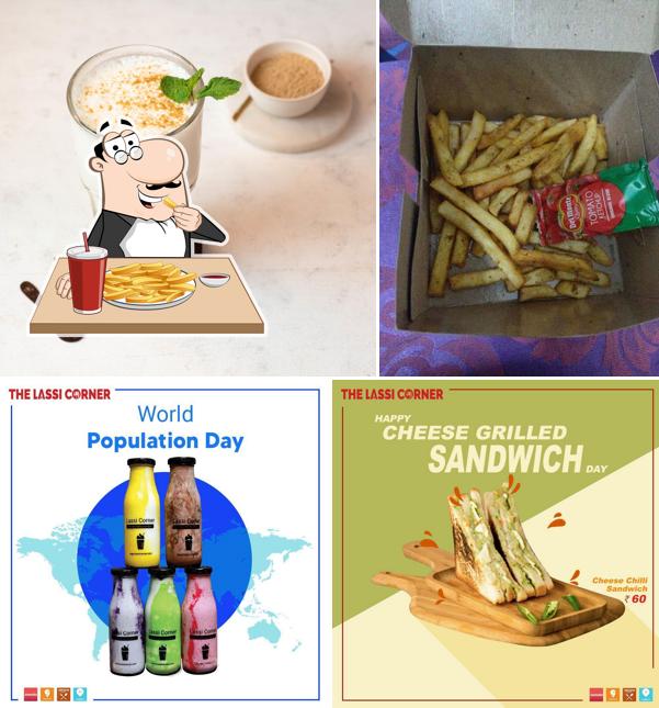 French fries at The Lassi Corner