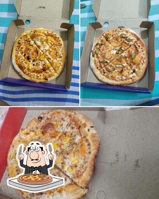 At The Pizza World, you can get pizza