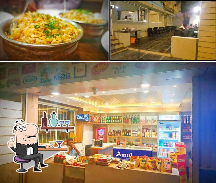 Take a look at the image depicting interior and food at Tic Tac China