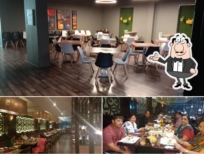 Check out how Sankalp Restaurant & Saffron Restaurant looks inside