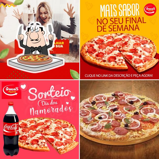 Escolha diversos estilos de pizza