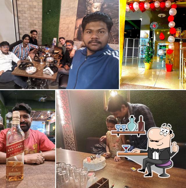 Take a seat at one of the tables at A Kitchen king