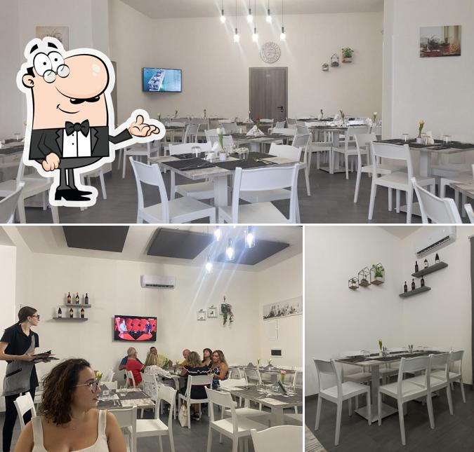 Gli interni di Pizzeria La Preziosa