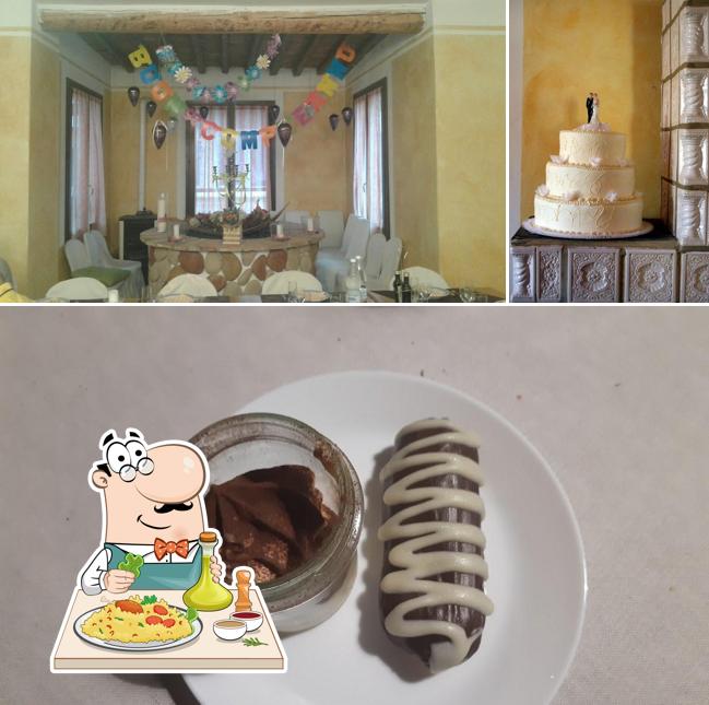 Mousse al cioccolato al Agriturismo La Crivella