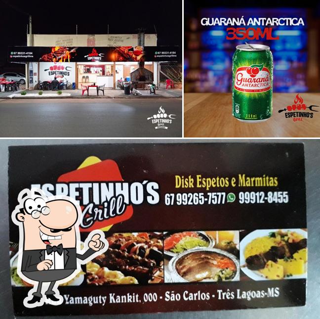 O exterior do Espetinho's Grill Restaurante - Jantinha Com Espetinho - Porções - Espetinhos Tres Lagoas