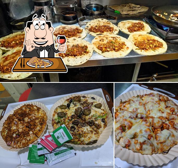 Try out pizza at Sans Pizza