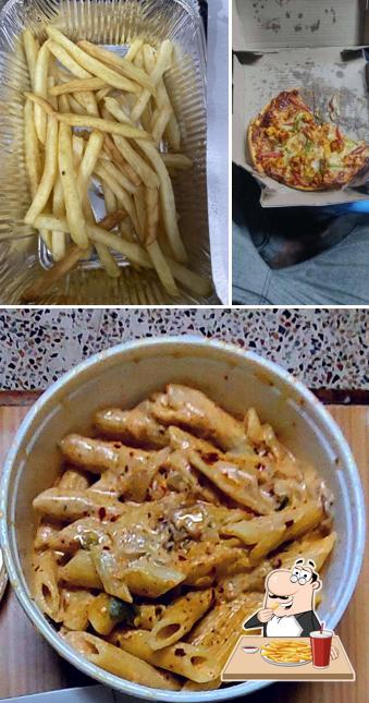 French fries at Super Star Pizza