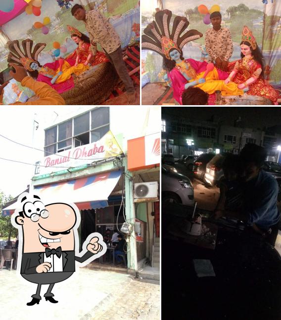 Check out how Bansal Dhaba looks inside