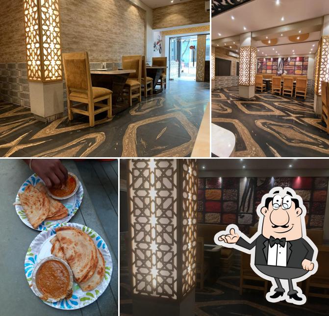 The interior of Kohinoor Restaurant