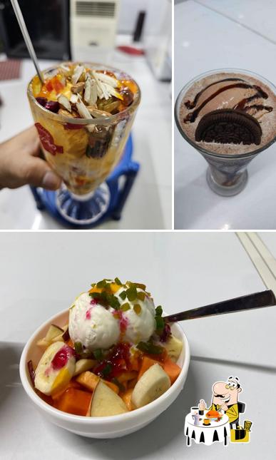 Chocolate mousse at Lassi Darbar