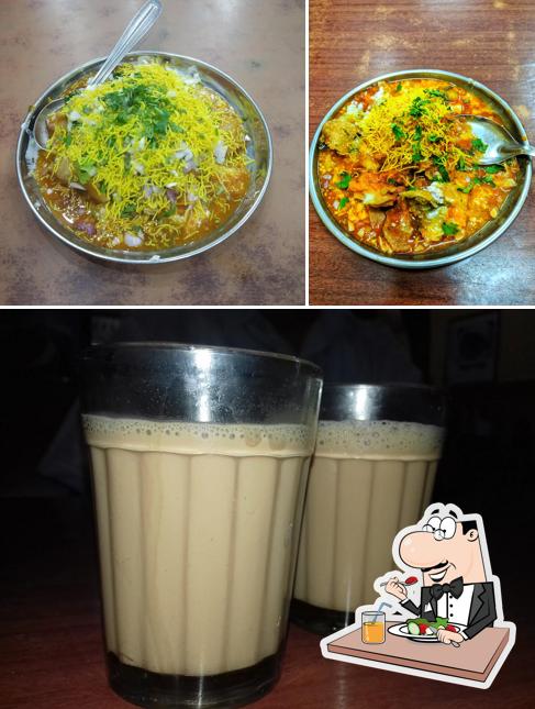 The restaurant's food and beverage