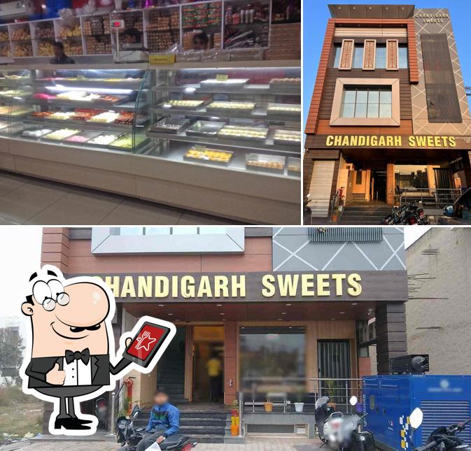 The exterior of Chandigarh Sweets