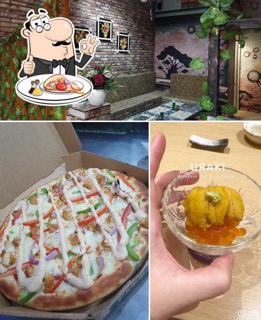 Try out pizza at Food O'clock