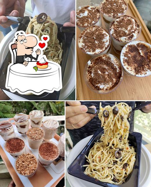 The Tribbiani's Pizzeria provides a number of desserts