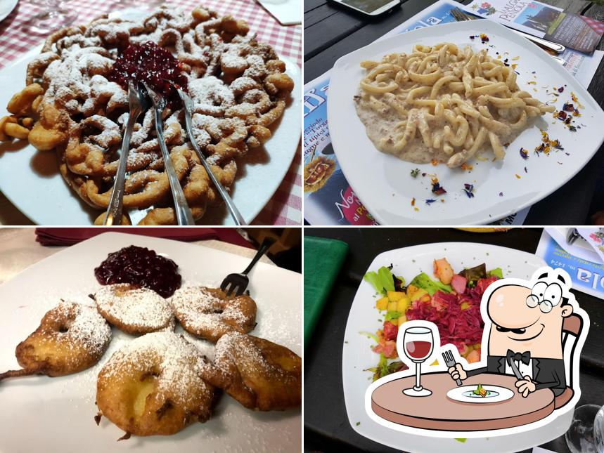 Platti al Ristorante Malga Peniola