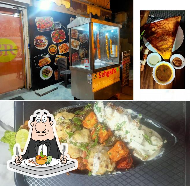 Food at Sehgal Restaurant