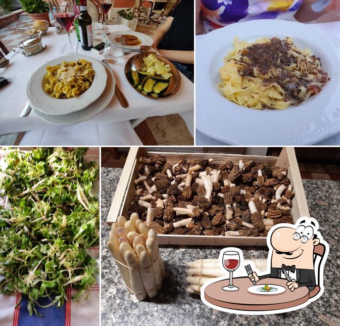 Cibo al Trattoria Alla Madonna