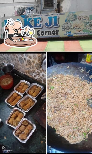 Food at Kake Ji Fast Food Corner