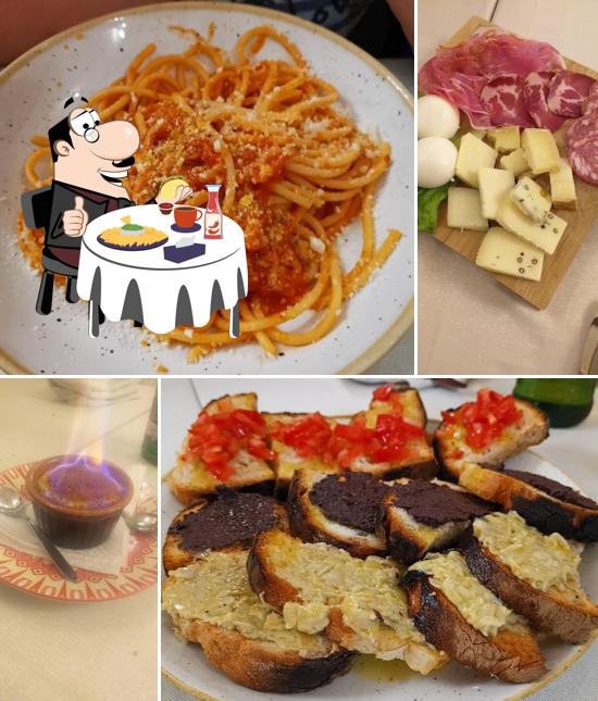 Piatto di formaggi al La Favola Ristorante Pizzeria