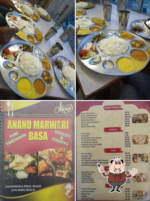 Food at होटल आनन्द मारवाड़ी वासा