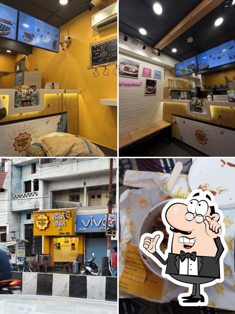 The interior of The Waffle Paradise (old Belgian Waffle)