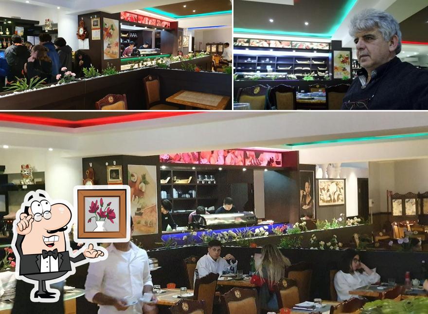Dai un'occhiata agli interni di Tokyo Sushi