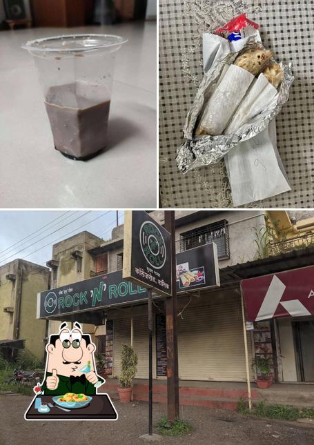 Rock N Roll is distinguished by food and exterior