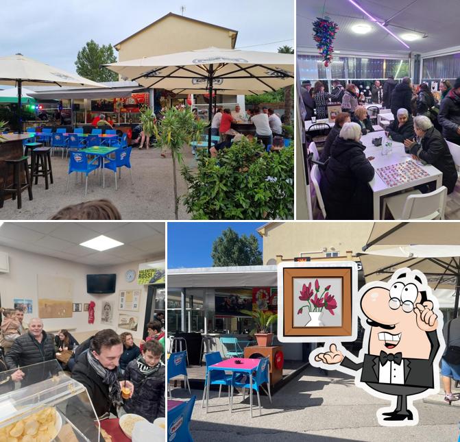 Gli interni di Bar Angelo