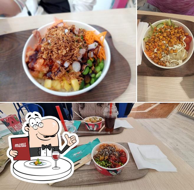 Platti al I Love Poke Rozzano