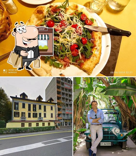 Tra le varie cose da Donna Carmela si possono trovare la esterno e cibo