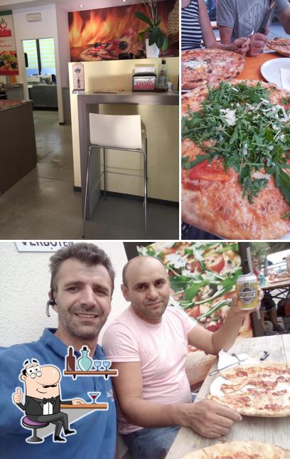 Gli interni di Pizzeria Fantasy