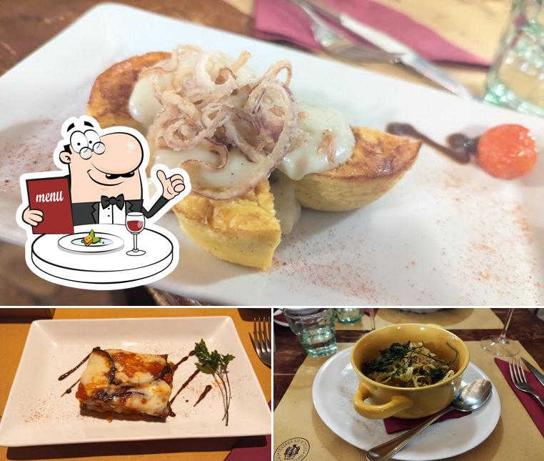 Platti al Taverna Via di Mezzo