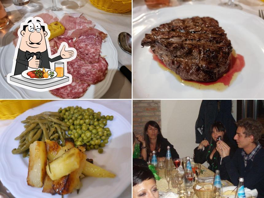 Platti al Trattoria La Collinetta