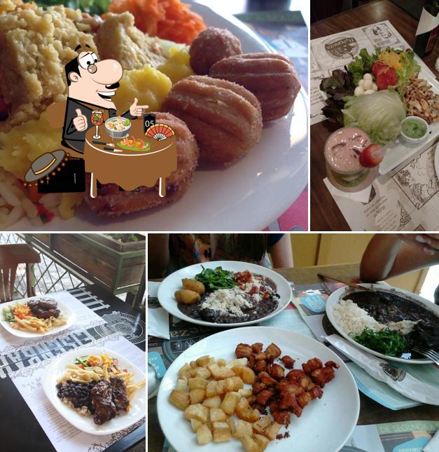 Platos en Bar Baroneza