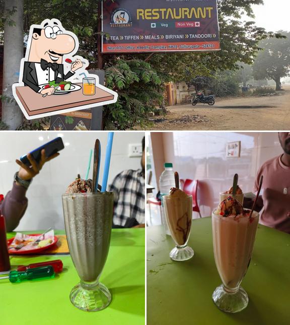 Among different things one can find food and exterior at A7 Restaurant