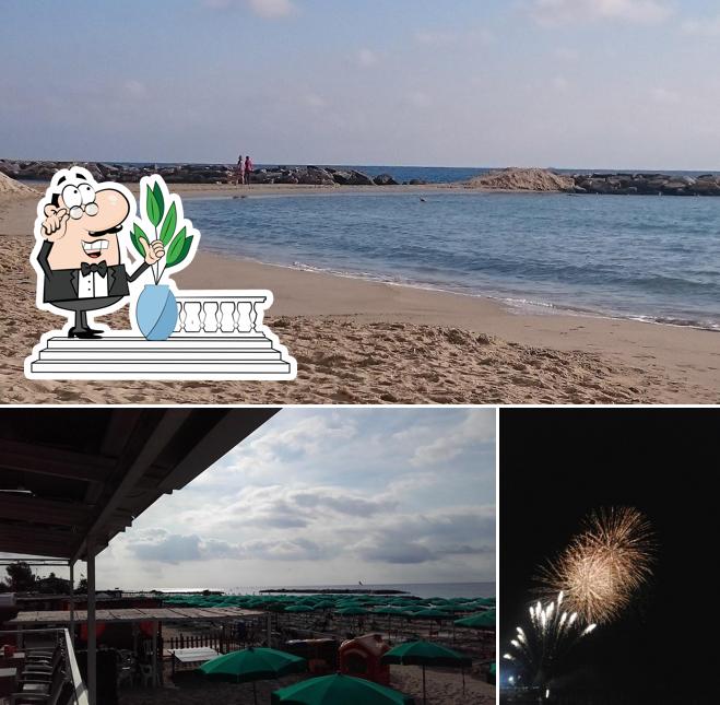 Goditi la vista dagli esterni di Bar Pepito