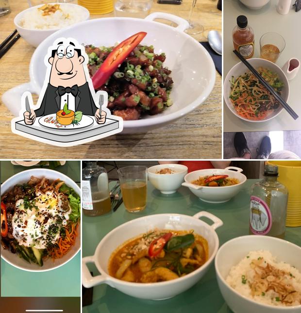 Platti al Chez Ginette bistro viet