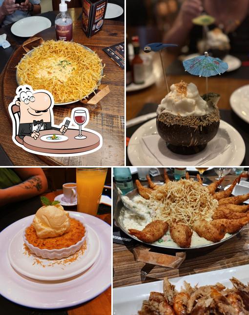 Comida em Coco Bambu Anchieta