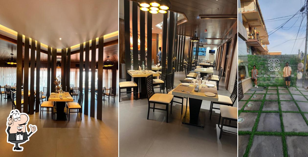 The interior of Hotel Bell Elite