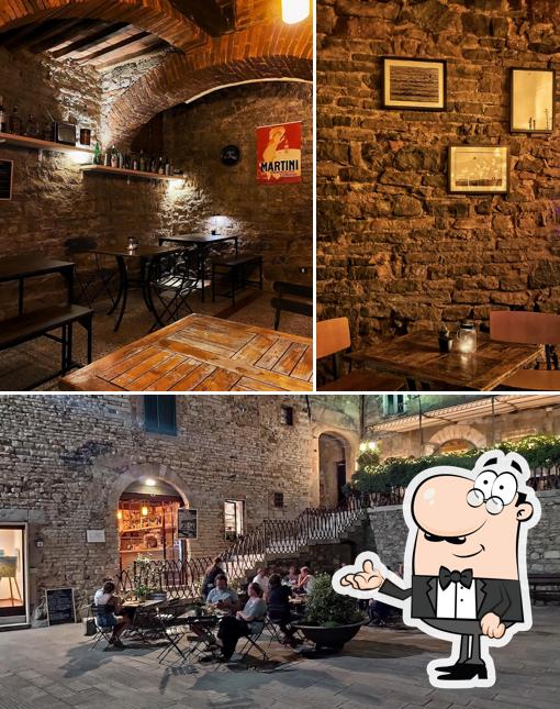 La interni e esterno del ristorante