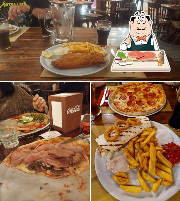 Fish and chips al Old Saloon