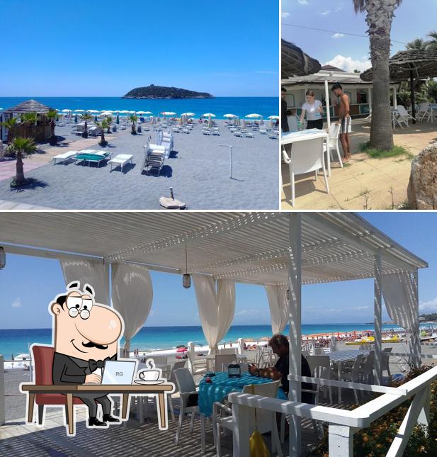 Gli interni di SottoSopra Beach