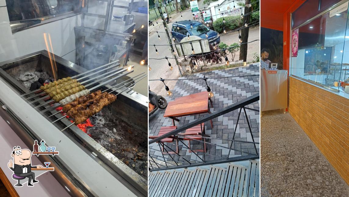 The interior of Yaghma Kababs